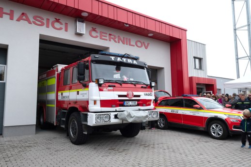 Stavební úpravy požární zbrojnice dokončeny