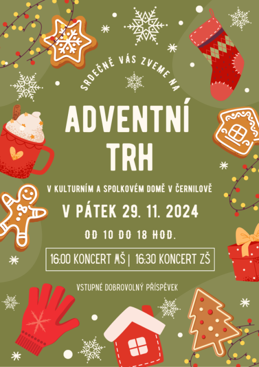 Adventní trh v KSD Černilov 