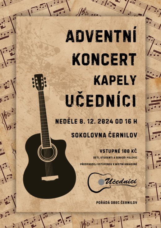 Adventní koncert kapely Učedníci 