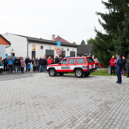 Otevření požární zbrojnice