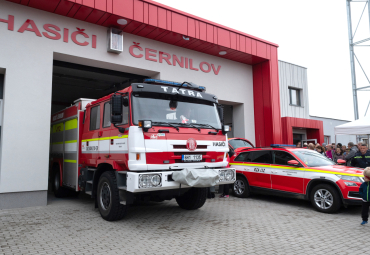 Stavební úpravy požární zbrojnice dokončeny